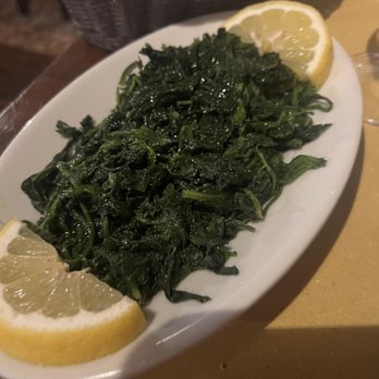 Hosteria del Bricco - Spinach and lemon side. - Tuscan Near Me - Florence, FI Hosteria del Bricco - Spinach and lemon side. - Tuscan Near Me - Florence, FI