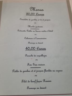 Menu photo 1 Le Galion Carry Le Rouet, 13