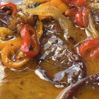 BARCA Pier & Wine Bar - Chorizo and peppers, after all the mussels have been eaten - Mediterranean Near Me - Alexandria, Virginia