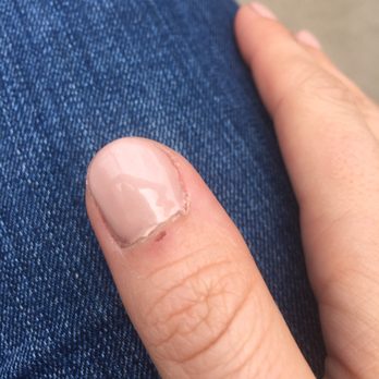 Perfect 10 Nails & Spa - Cut on my thumb from manicure 3 days ago. - Nail Salons Near Me - Santa Barbara, California