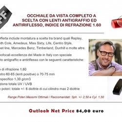 L'Outlet dell'Occhiale - PROMOESTATE 01 Milano Via Tagiura, 16 - Outlook - l'Outlet dell'Occhiale  Su appuntamento. Per info, preventivi o appuntamenti 3519 165 520