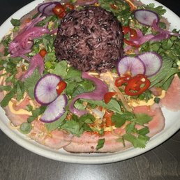 Laab carpaccio