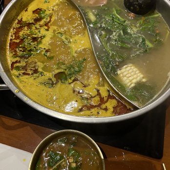 Fiery Hot Pot - Curry and pork broths - Hot Pot Near Me - San Francisco, California