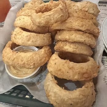 Copper Penny - Beer Battered Onion Rings - American Near Me - Wilmington, North Carolina Copper Penny - Beer Battered Onion Rings - American Near Me - Wilmington, North Carolina