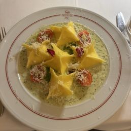 Burrata agnolotti