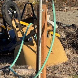 Adventure Plumbing - I didn't know we needed a self draining spigot that so that it won't freeze, thank goodness they did.