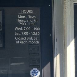 Ward's Grill - Read the fine print! Ward's is closed the third Saturday of every month.