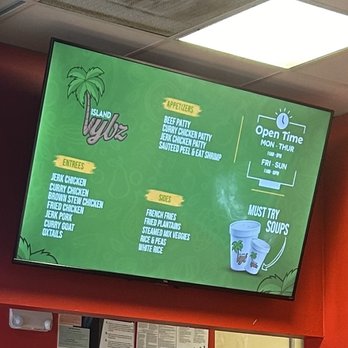 Island Vybz - Menu at Island Vybz - Caribbean Near Me - Naples, Florida