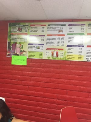 Menu photo 2 Fruteria Y Neveria La Dulce Vida Spring Valley, CA Menu photo 2 Fruteria Y Neveria La Dulce Vida Spring Valley, CA