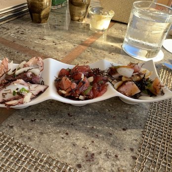 House Without A Key - Trio of Poke - Seafood Near Me - Honolulu, Hawaii