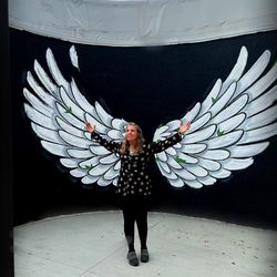 Annie's Tarot River - My coffee house wings