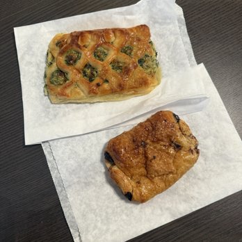Brothers Cortado - spinach & feta, chocolate croissant - Coffee & Tea Near Me - Concord, New Hampshire