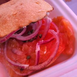 Ciabatta Lox Sandwiches