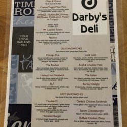 Darby's Deli - Menu