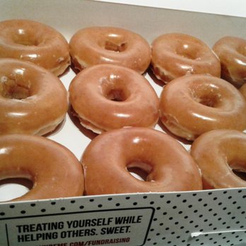 Krispy Kreme - Krispy Kreme App, 50% off 1 Dozen Original Glazed Doughnuts! - Donuts Near Me - Ontario, California