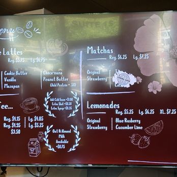 Coffee Cove - Menu as of 5/8/26 - Coffee & Tea Near Me - Oak Hills, California Coffee Cove - Menu as of 5/8/26 - Coffee & Tea Near Me - Oak Hills, California