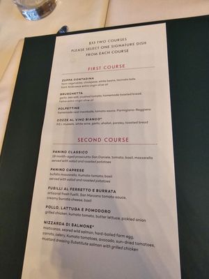 Menu photo 2 Felice 15 Gold New York, NY Menu photo 2 Felice 15 Gold New York, NY