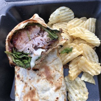 Tangerine Eatery - Gluten-free Turkey bacon cranberry wrap - Salad Near Me - Price, Utah Tangerine Eatery - Gluten-free Turkey bacon cranberry wrap - Salad Near Me - Price, Utah