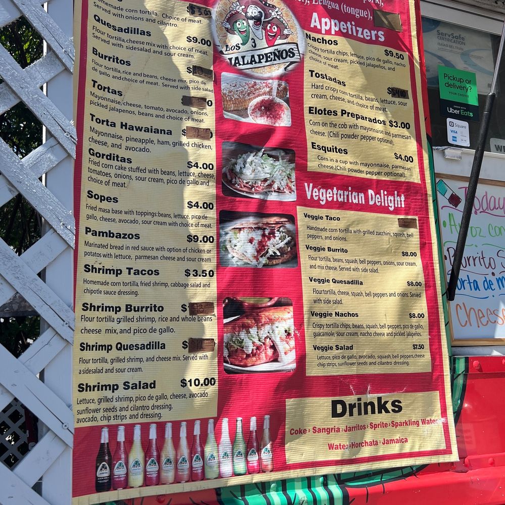 Los 3 Jalapenos - Menu - Food Trucks Near Me - Hendersonville, North Carolina Los 3 Jalapenos - Menu - Food Trucks Near Me - Hendersonville, North Carolina