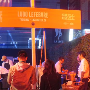 All-Star Chef Classic - Ludo Lefebvre - bottom right hand corner (Trois Mec * Los Angeles, CA * Smoked Tuna and White Chocolate Potato Souffle) - Festivals Near Me - Los Angeles, California
