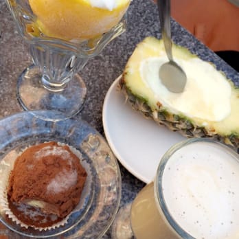 Caffe Palermo - Chocolate truffle, latte, pineapple and lemon ice cream - Bakeries Near Me - New York, New York