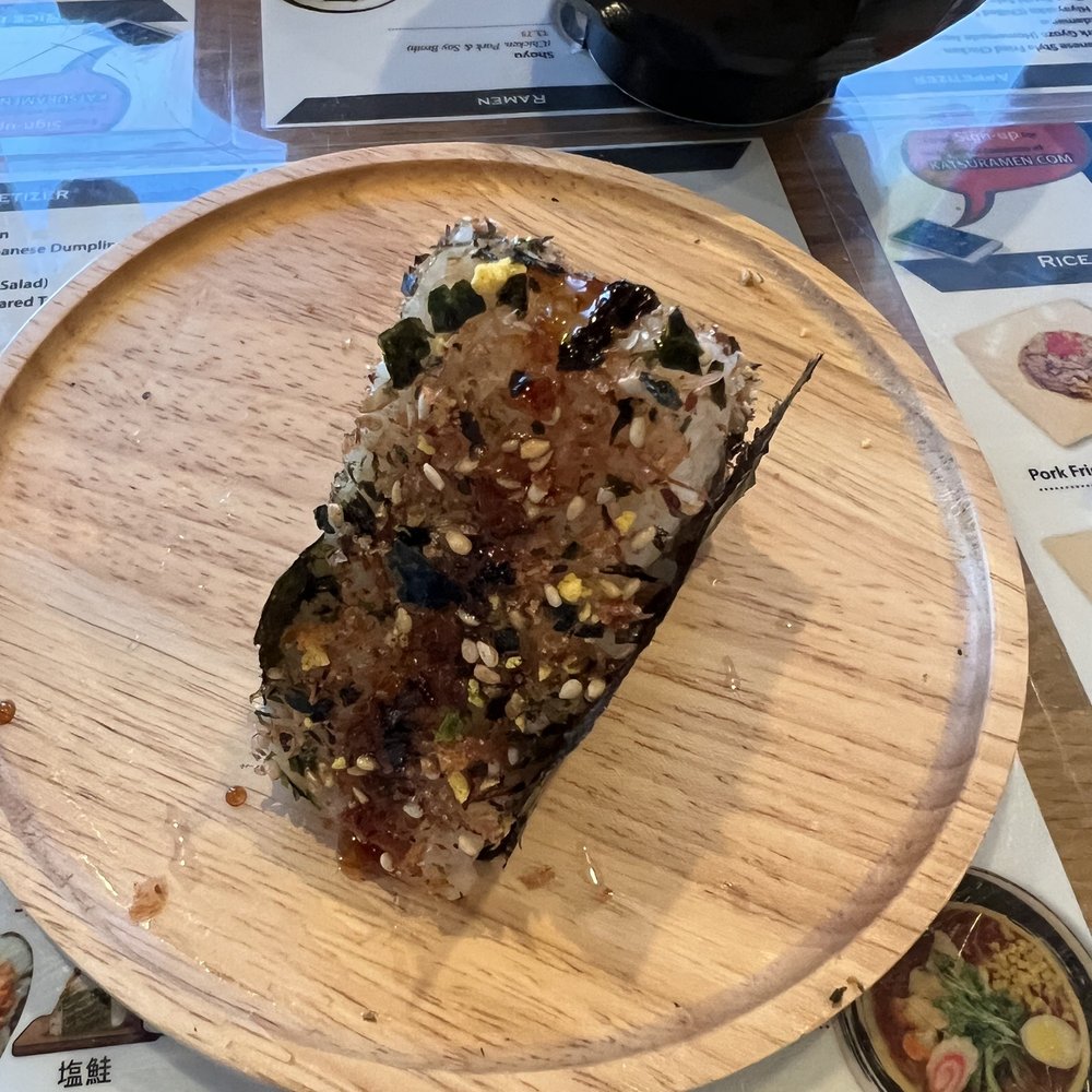 Katsu Ramen - Teriyaki Spam onigiri - Ramen Near Me - Aurora, Colorado