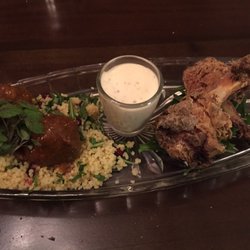 Longworth House - Chicken lollipops.   Delicious!