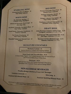Menu photo 3 Blue Bayou Restaurant Anaheim, CA Menu photo 3 Blue Bayou Restaurant Anaheim, CA