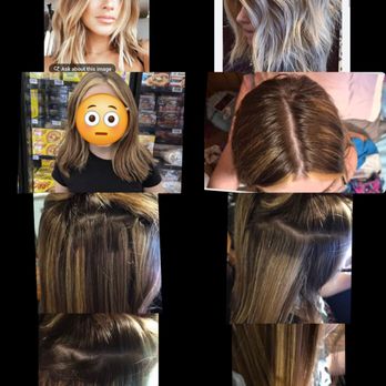 Halo Salon - Those pictures are the inspo shown at the day of service, a few hours later after my daughters curls fell and 3 days late - Hair Stylists Near Me - DuBois, Pennsylvania