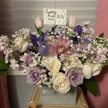 Bolsa Florist - Passed my nursing boards & received these as a surprise! Love - Florists Near Me - Westminster, California