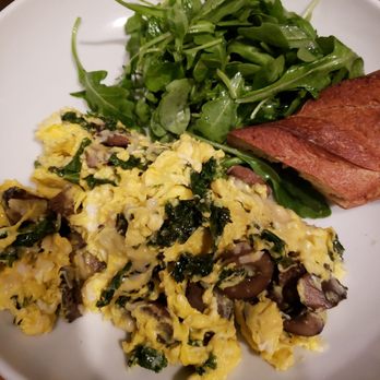 Bonafini - Mushroom cheddar scrambled - Breakfast & Brunch Near Me - Brooklyn, New York Bonafini - Mushroom cheddar scrambled - Breakfast & Brunch Near Me - Brooklyn, New York