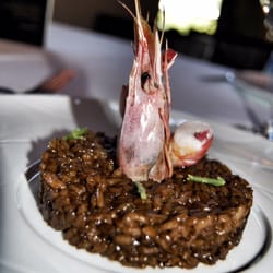 La Calèndula - Arroz nembo con gambas, plácton y salicornio