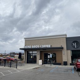 Exterior outside entrance of Heine Brothers Coffee - Hurstbourne, Kentucky Exterior outside entrance of Heine Brothers Coffee - Hurstbourne, Kentucky