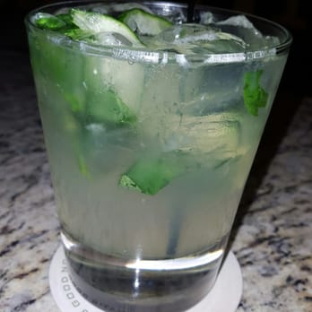 Seasons 52 - Cucumber basil smash - New American Near Me - Bridgewater, New Jersey Seasons 52 - Cucumber basil smash - New American Near Me - Bridgewater, New Jersey