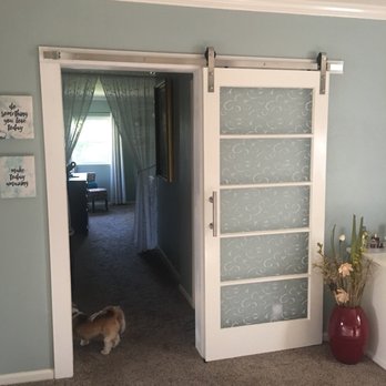 Dunhams Finish Carpentry - My beautiful barn door installed by Mike. I love it, beautiful job. I recommended them to everyone. - Carpenters Near Me - San Bernardino, California