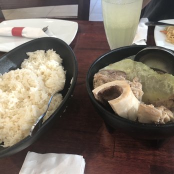 Max’s Restaurant - Chicago - Rice and the Nilagang Baka soup - Filipino Near Me - Chicago, Illinois