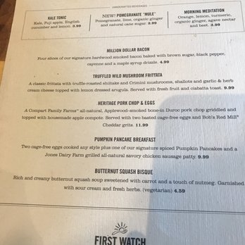 First Watch - Seasonal - Breakfast & Brunch Near Me - St. Ann, Missouri