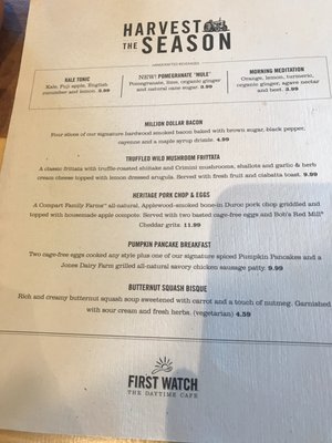 Menu photo 6 First Watch St. Ann, MO
