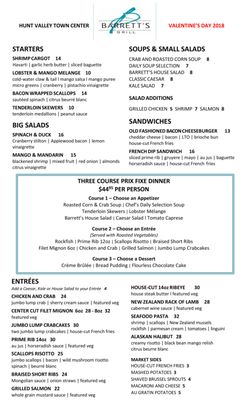 Menu photo 5 Barrett's Grill Hunt Valley, MD