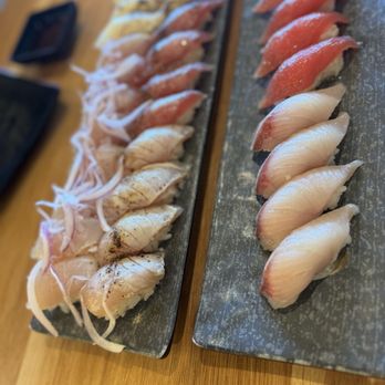 Kizame Sushi - Albacore, seared escolar, yellow tail, & Tuna sushi. - Sushi Bars Near Me - West Hills, California Kizame Sushi - Albacore, seared escolar, yellow tail, & Tuna sushi. - Sushi Bars Near Me - West Hills, California