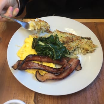 Estero Cafe - Bacon eggs collard greens hash browns - Breakfast & Brunch Near Me - Valley Ford, California Estero Cafe - Bacon eggs collard greens hash browns - Breakfast & Brunch Near Me - Valley Ford, California