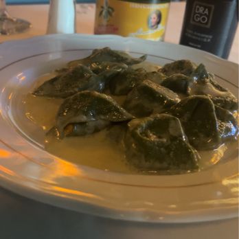 Piccolo Paradiso - TORTELLI DI ZUCCA green tortelli filled with pumpkin, butter and sage sauce - Italian Near Me - Beverly Hills, California