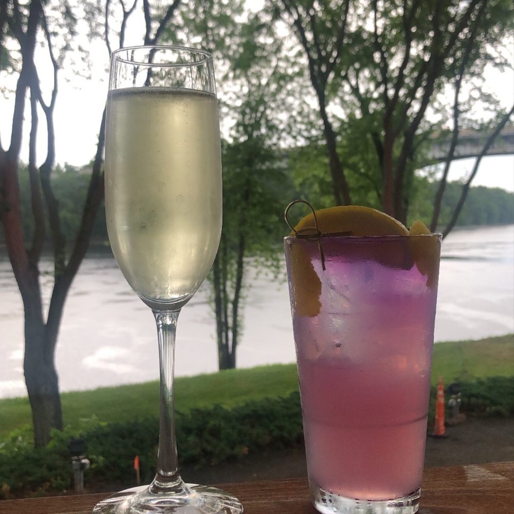 River: A Waterfront Restaurant & Bar - Prosecco & Lavender lemonade - Steakhouses Near Me - Wethersfield, Connecticut River: A Waterfront Restaurant & Bar - Prosecco & Lavender lemonade - Steakhouses Near Me - Wethersfield, Connecticut