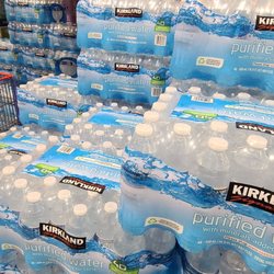 Costco Gas Station - I remember when these were $2.99 =/