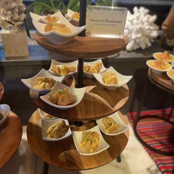 La Mar by Gastón Acurio - Yuca de la huancaina (brunch buffet) - Cocktail Bars Near Me - Miami, Florida La Mar by Gastón Acurio - Yuca de la huancaina (brunch buffet) - Cocktail Bars Near Me - Miami, Florida