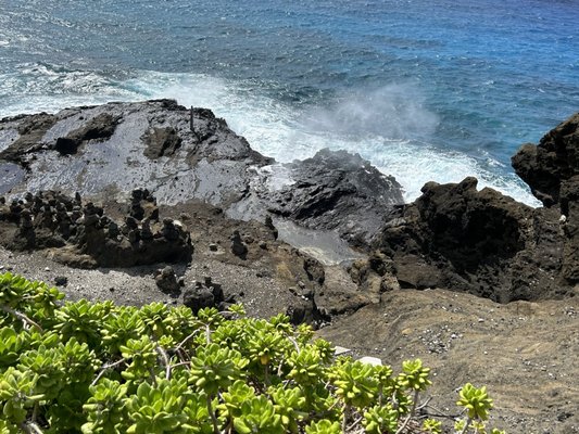 Halona Blowhole Lookout by null