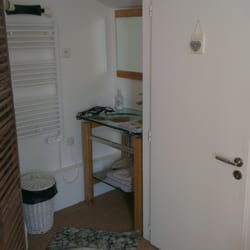 Villa Saint Barth - Chambre avec balcon - coin salle de bain