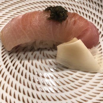 Hidden Fish - Yellowtail with a touch of chimichurri sauce - Sushi Bars Near Me - San Diego, California