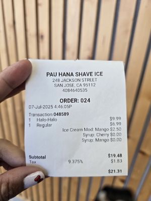 Pau Hana Shave Ice by null