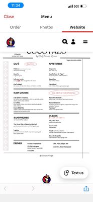 Menu photo 1 Cocotazo New York, NY